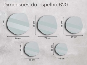 Espelho Base B20