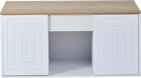 Mesa de centro elevável para sala de estar, Branco | AOSOM Portugal