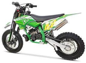 MINI MOTO Crianças MINICROSS gasolina Roan 50M 50cc 9cv 12/10" réplica KTM Verde
