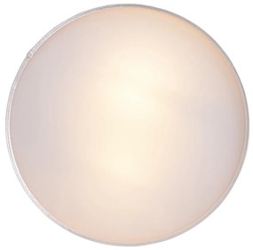 Candeeiro de tecto rosa 40 cm com interior dourado - Tambor Moderno