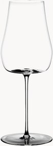 Copos de vinho branco de cristal Green Wave, conjunto de 2