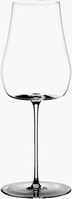 Copos de vinho branco em cristal Green Wave, conjunto de 2