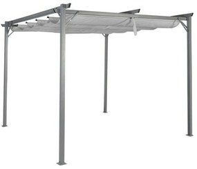 Pérgula DKD Home Decor MB-179019 290 x 290 x 230 cm Aço Metal/Plástico