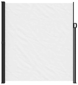 Toldo lateral retrátil 220x300 cm branco