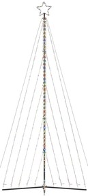 LED Árvore de Natal 570 LEDs Colorido 399 cm