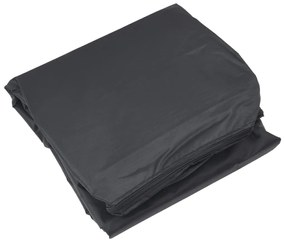 Capa p/ aquecedor forma pirâmide 58x58x228 cm oxford 420D preto