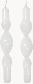 Velas artesanais Twist, conjunto de 2