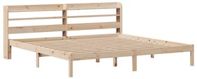 Cama sem colchão 180x200 cm madeira de pinho maciça
