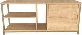 Móvel TV Neola – Ouro Carvalho – 120 cm x 35,3 cm x 50,8 cm