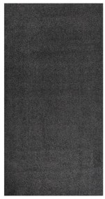 vidaXL Tapete shaggy de pelo alto 80x150 cm antracite