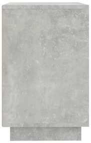 Aparador 102x35x60 cm derivados de madeira cinzento cimento