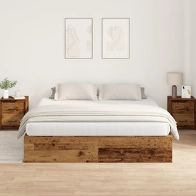 Estrado de Cama Madeira Antiga 200x200 cm
