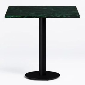 Mesa De Bar Quadrada Em Mármore Rocher Mármore Verde & ~60 Cm - Sklum