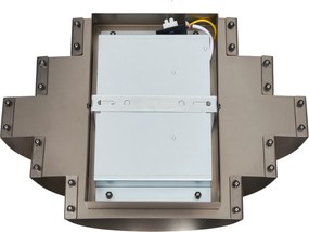 Candeeiro de parede moderno cor de bronze, incluindo LED regulável em 3 níveis - Lines