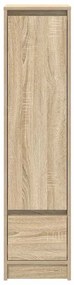 Aparador alto 29,5x34x119,5cm deriv. madeira carvalho sonoma