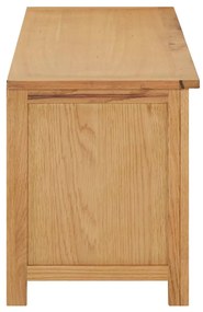 Sapateira 114x37x45 cm madeira de carvalho maciça