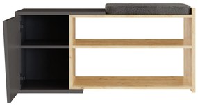 Sapateira Fiona com Prateleiras e Fecho Soft-Close – 104x47x37 cm – Ca