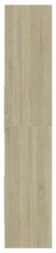 Estante 60x35x180 cm contraplacado cor carvalho sonoma