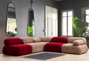 Sofá de 1 Lugar Bubble – Vermelho – 95x95x75 cm