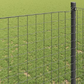 Cerca Euro Cinza 0.4x25 m Aço