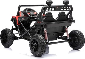 Carro elétrico para Crianças 3 a 8 anos, 12V 4x4 Buggy Sport OUTLAND, Rodas de espuma EVA, Controle remoto Vermelho