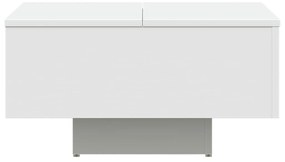 Mesa de centro 60x60x31,5 cm contraplacado branco