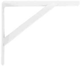Suporte de Parede AMIG 9-5774 Prateleiras Aço Branco (30 x 22,5 cm)