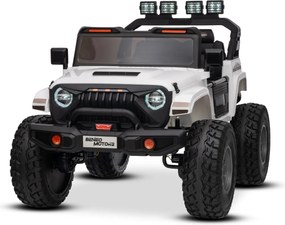 Jipe elétrico para crianças OFFRIDE 4x4 2 Lugares 24V bateria de litio, Rodas Grandes EVA com suspensão nas rodas traseiras, controlo remoto, luzes LE