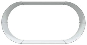 Canteiro Elevado de Jardim Marrom vidaXL 160x80x44 cm Aço Galvanizado