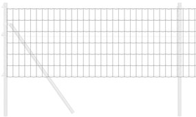 Cerca Euro Cinza 0.4x10 m Aço