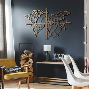 Acessório Decorativo de Parede Mt-04 – Dourado – 65 x 95 cm