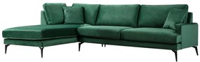 Sofá de Canto Papira – Verde – 283 x 180 cm