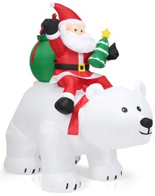 Árvore de Natal artificial com luzes LED 135cm