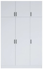 Roupeiro BA104 – Branco – 145x239x55 cm