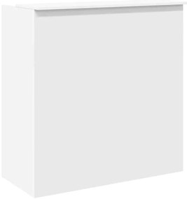 Balcão de recepção 100x50x103,5 cm derivados de madeira branco