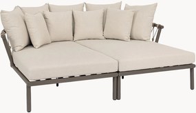 Camas de dia modulares para jardim Lanai, conjunto de 2