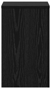 Suportes para Plantas 2 pcs Carvalho Preto 30 x 30 x 50 cm em Madeira