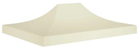 Teto para tenda de festas 4x3 m 270 g/m² cor creme