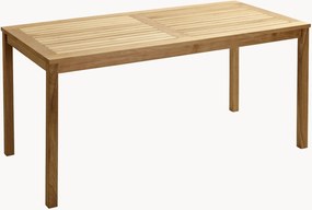 Mesa de jardim em madeira de teca Rosenborg, 165 x 80 cm
