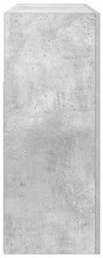 Buffet Cinza Concreto Madeira Engenheirada 116 x 30 x 75 cm
