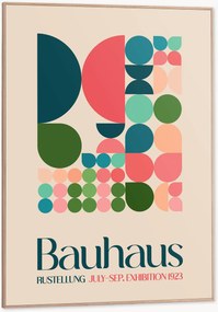 Impressão digital emoldurada Bauhaus