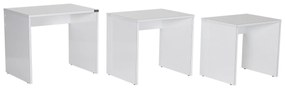 Mesa de Centro "Shp-103-Pp-1" - Design Moderno - Branco