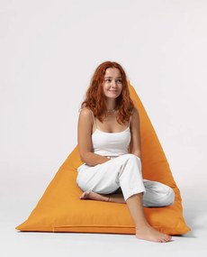 Pufe de Jardim Pyramid Big Bed – Laranja – 145x35x90 cm | Tribo Home