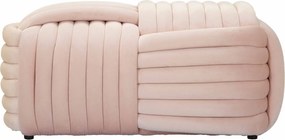 BANCO SOFTY 90X45X45 CM ROSA