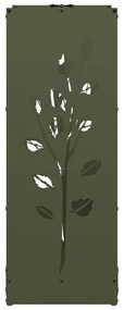 Suporte para lenha aço laminado a frio verde azeitona