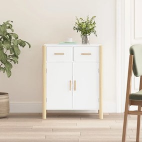 345675 vidaXL Aparador 62x38x75 cm derivados de madeira branco