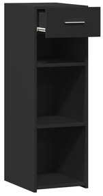 Aparador 30x42,5x93 cm derivados de madeira preto