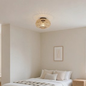 Candeeiro de teto oriental em bambu - Amira