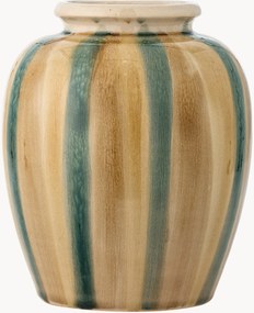 Jarra em grés pintada à mão Rahima, Alt 20 cm