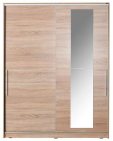 Roupeiro "Luxe" – Carvalho Sonoma – 160 x 207 x 60 cm – Design Moderno